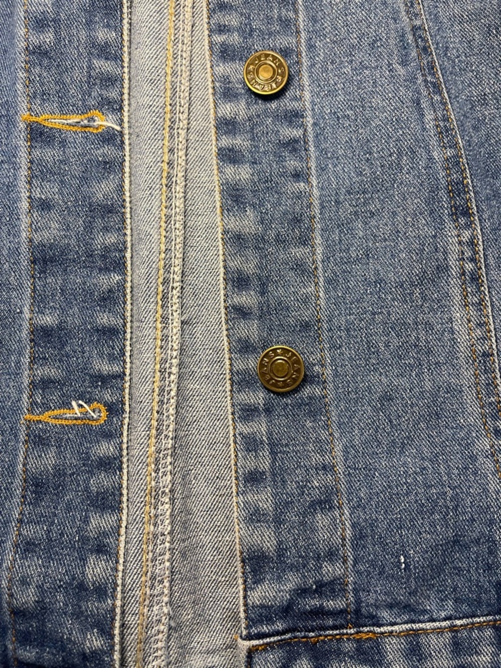 Velzera Women’s Denim Jacket with Multicolor Embroidered Panels and Pom-Poms - Picture 11 of 16